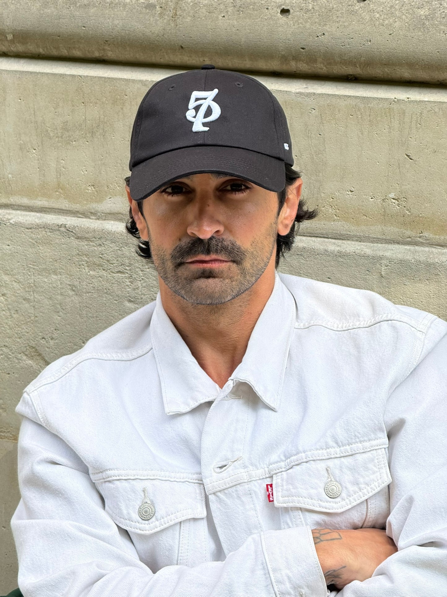 Paris 75 Cap - Black