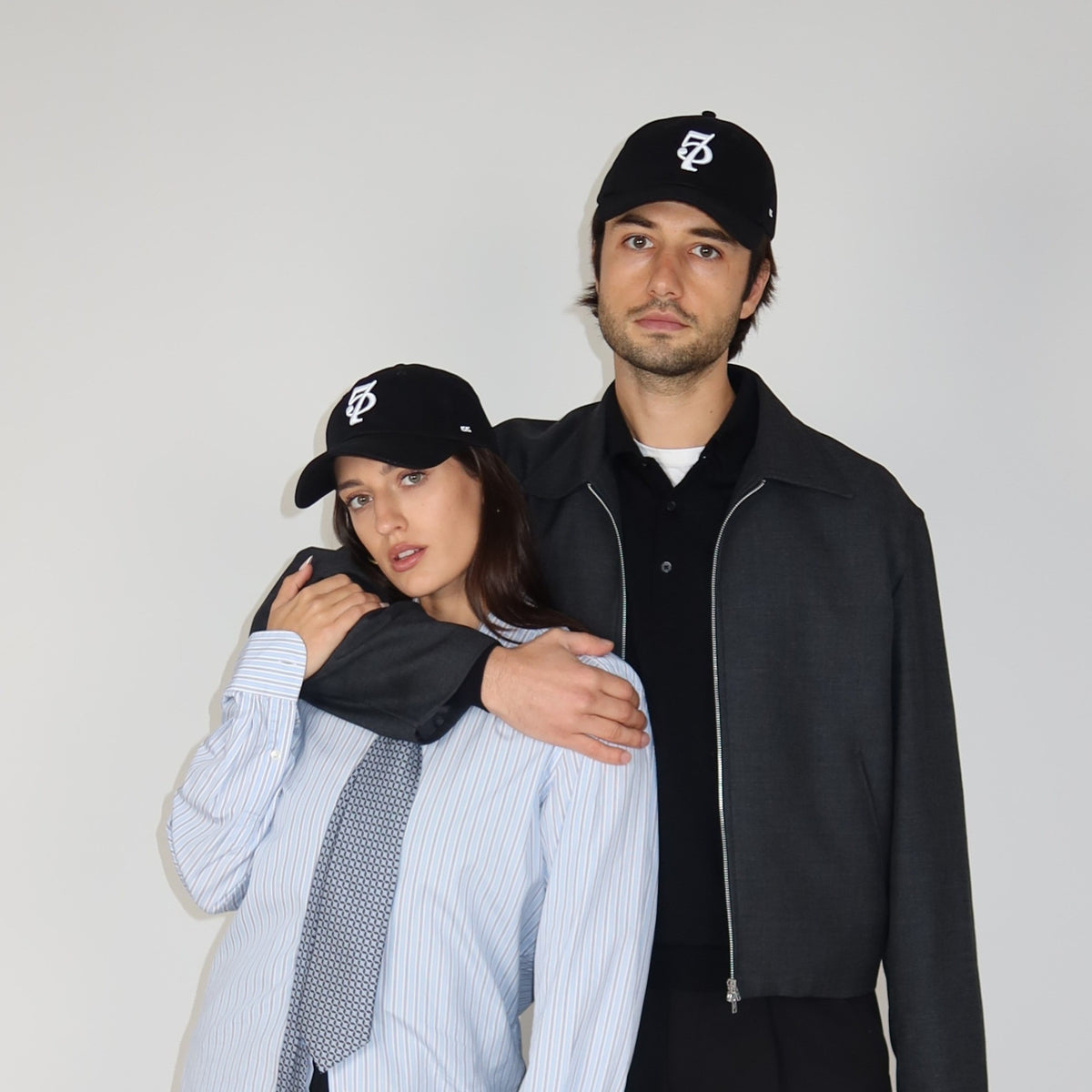Paris 75 Cap - Black