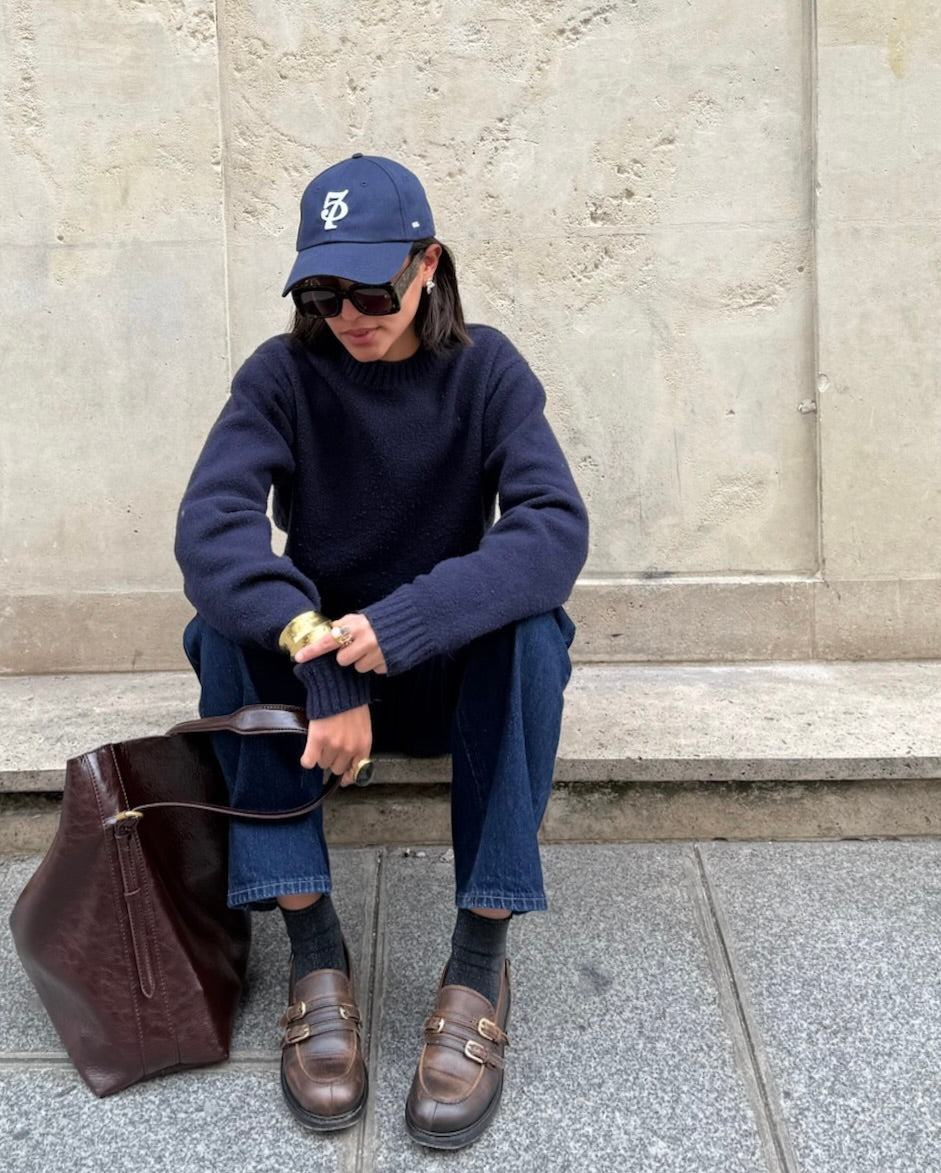Paris 75 Cap - Navy